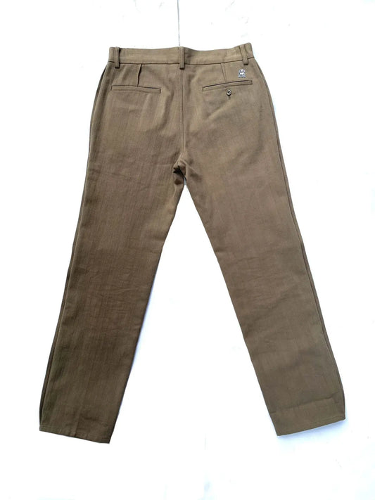 The Shepherd Undercover - Herringbone Out seam Detail Pants by Hiroshi Fujiwara