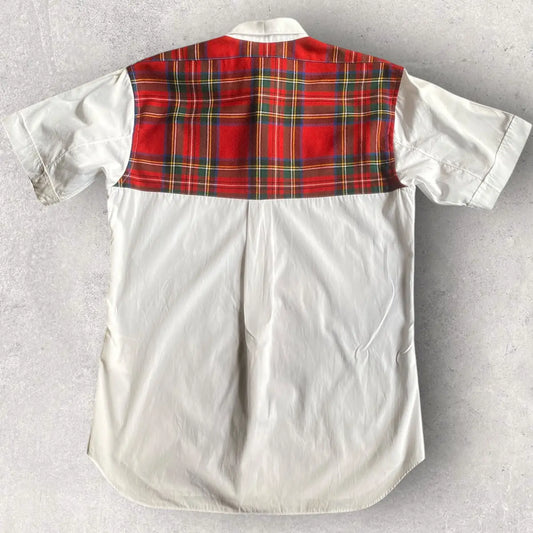 Comme des Garcons - CDG Shirt Back Red Tartan Panel