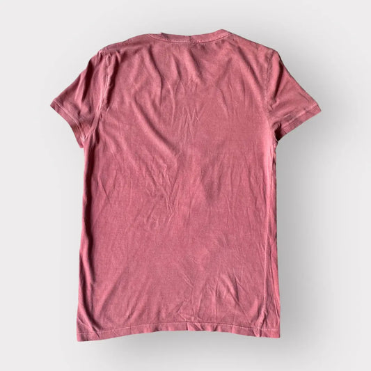 YSL- Velour Logo Print T Shirt