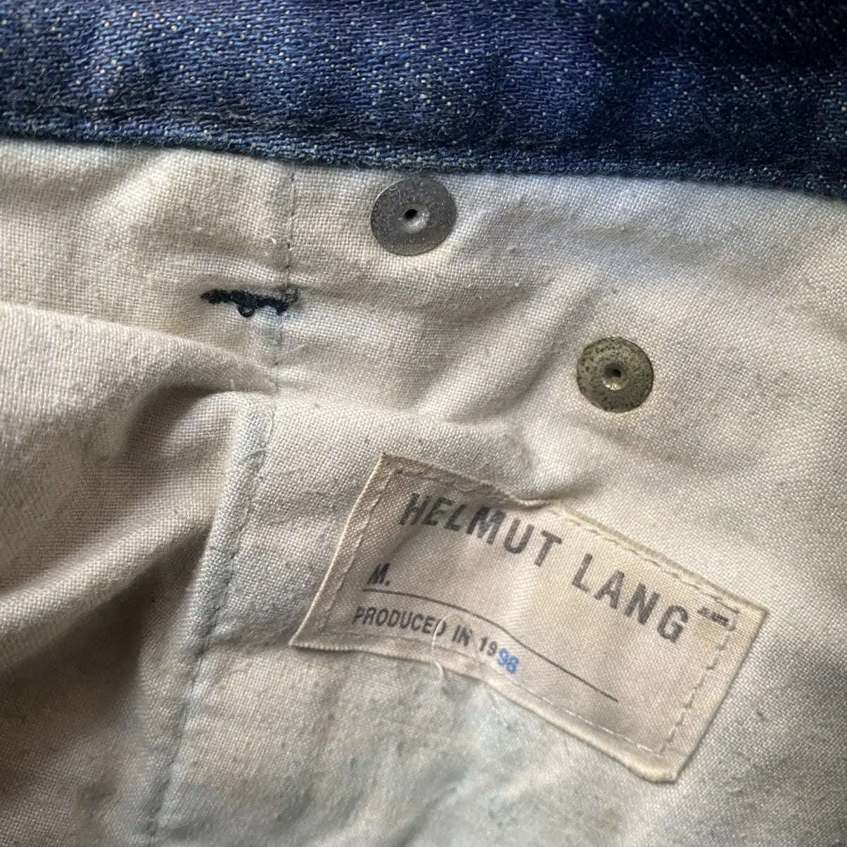 Helmut Lang - 1998 Archive Dark Blue Jeans