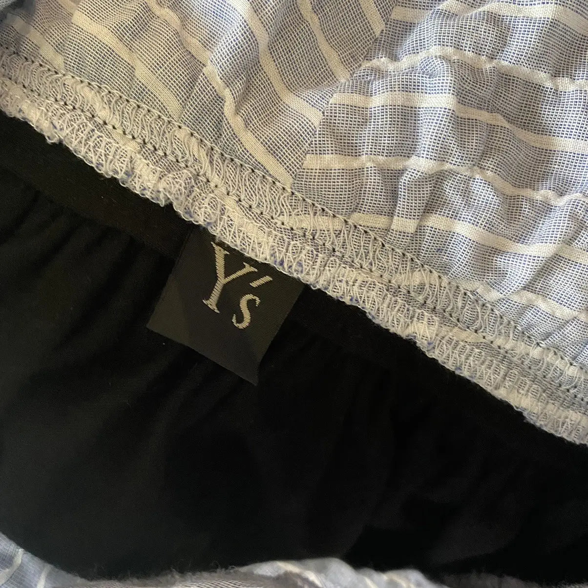 Yohji Yamamoto - Y’s Scrunch Cut And Sew Shirt