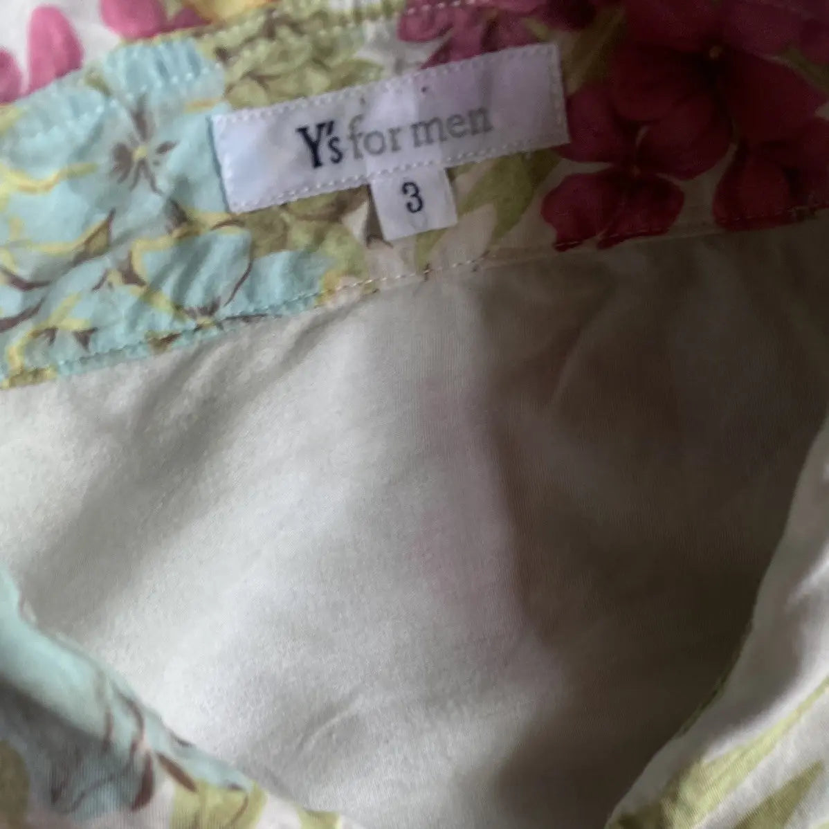 Yohji Yamamoto - Y’s for men Floral Rayon Shirt