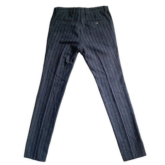 Gucci - Vintage Gucci Skinny Wool Striped Pants