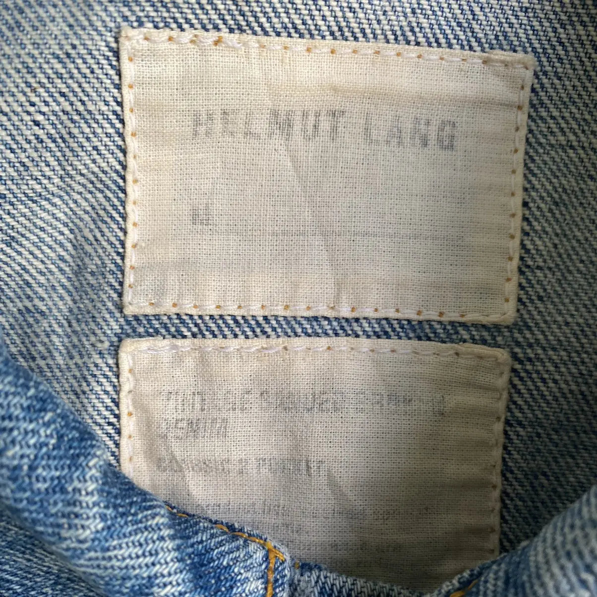 Helmut Lang - Archive 2004 Vintage Sanded Broke Denim