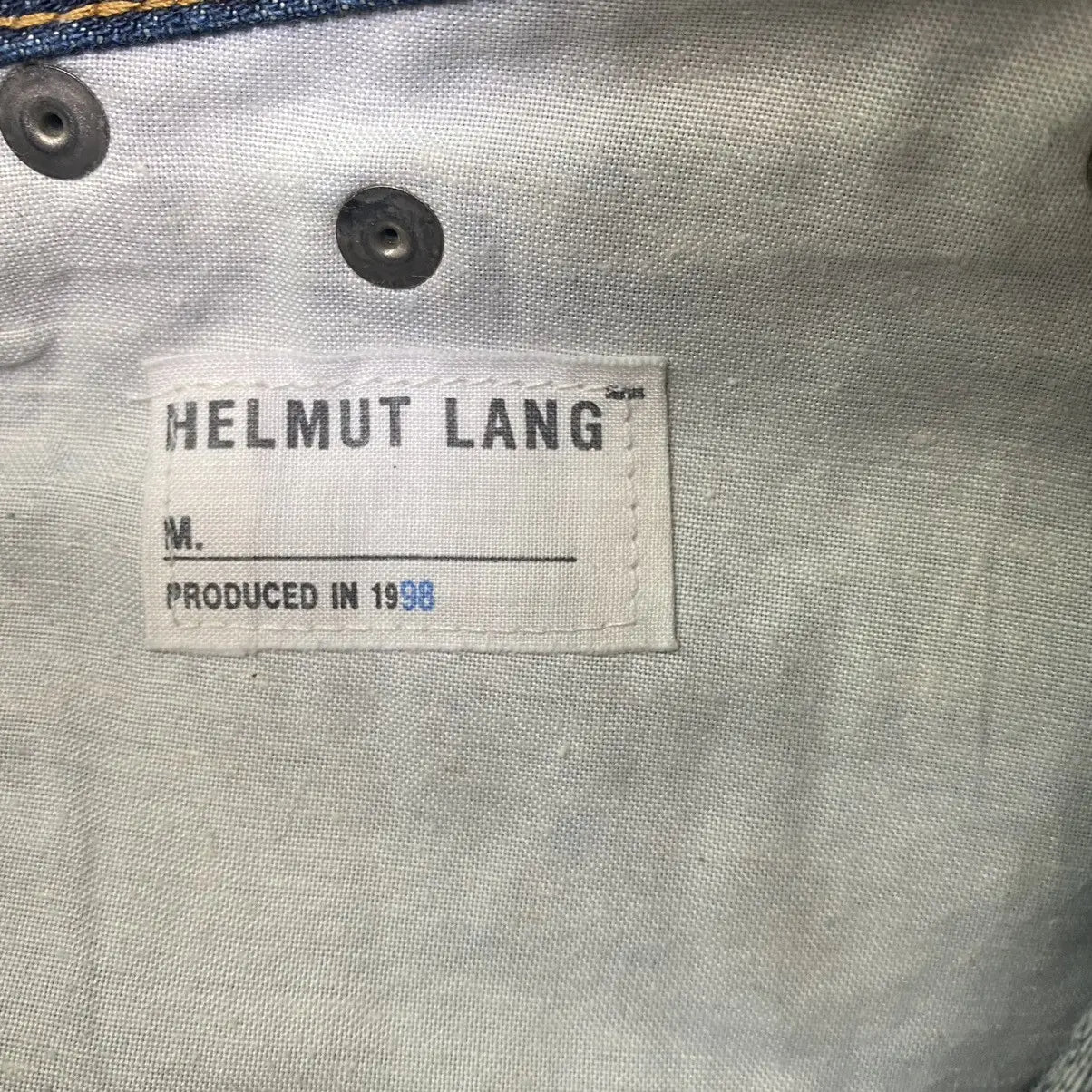 Helmut Lang - Archive SS 1998 Raw Blue Jeans