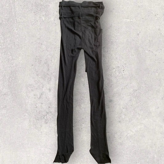 Ann Demeulemeester - Ribbed Bondage Sweatpants