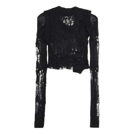 Rick Owens : SS20 “Fogachine” Mohair Spider Web Banana