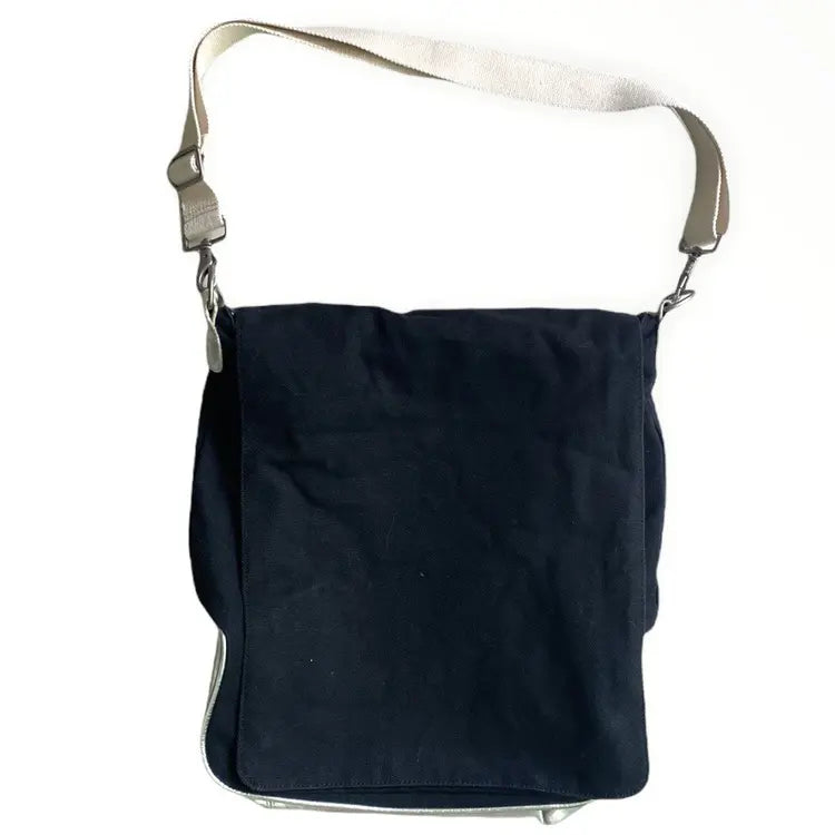 Raf Simons x Eastpak - SS09 Black Canvas Messenger Bag