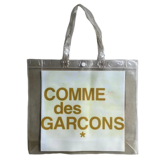 Comme Des Garcons - Mickey Mouse Clear Vinyl Tote Bag