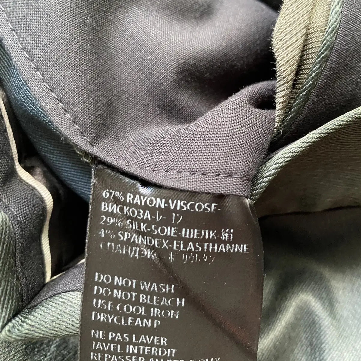 Haider Ackermann - FW15 Rayon/Silk Trousers