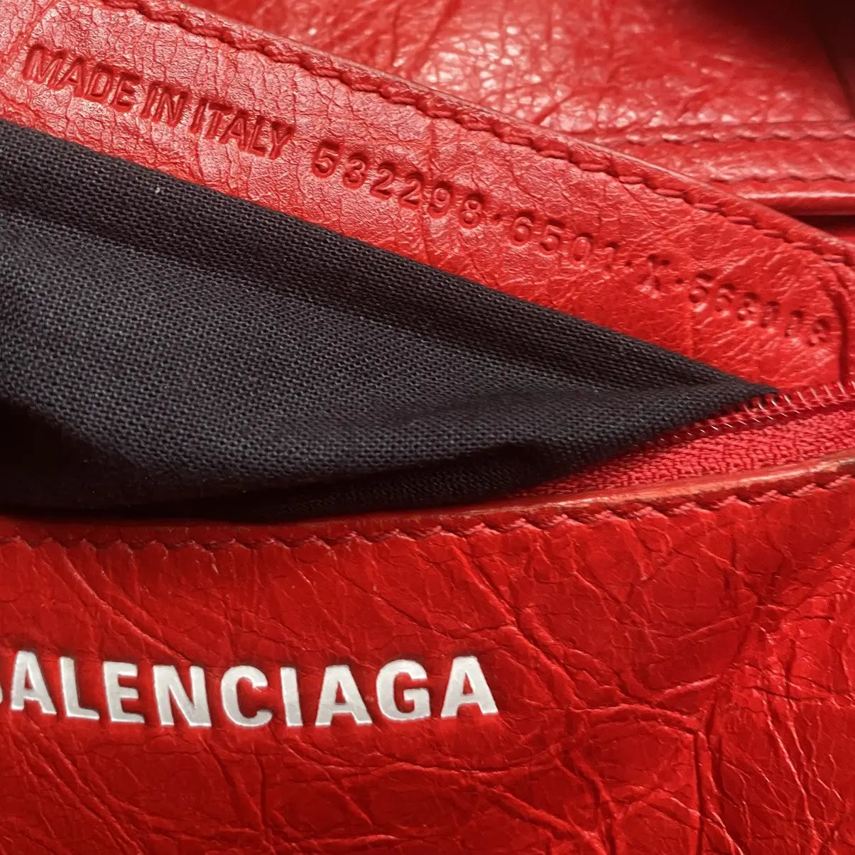Balenciaga - Red Explorer Bag