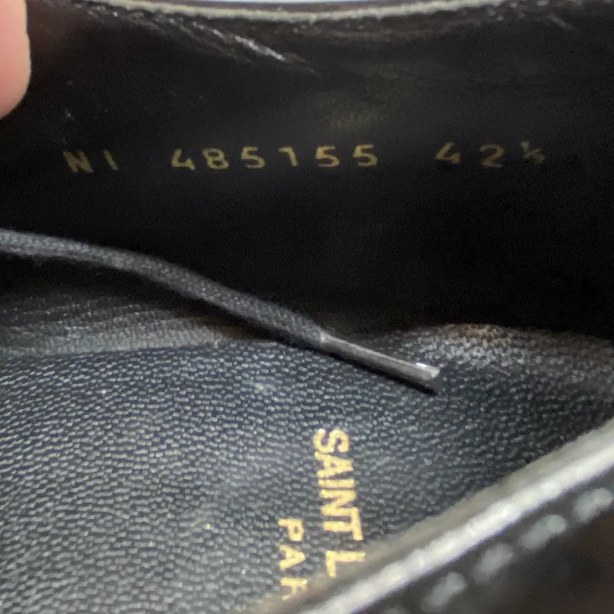 Saint Laurent Paris - SLP Black Patent Derby