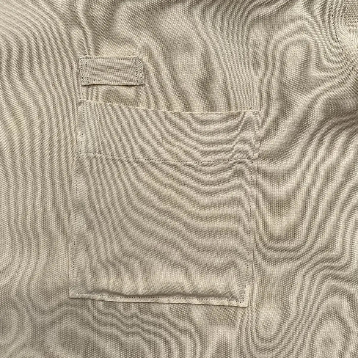 Yohji Yamamoto - Y’s Shirt For Men Embroidered Collar Oversized Rayon Shirt