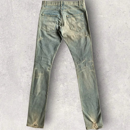 Saint Laurent Paris SS14 Re issue Big Crash Denim