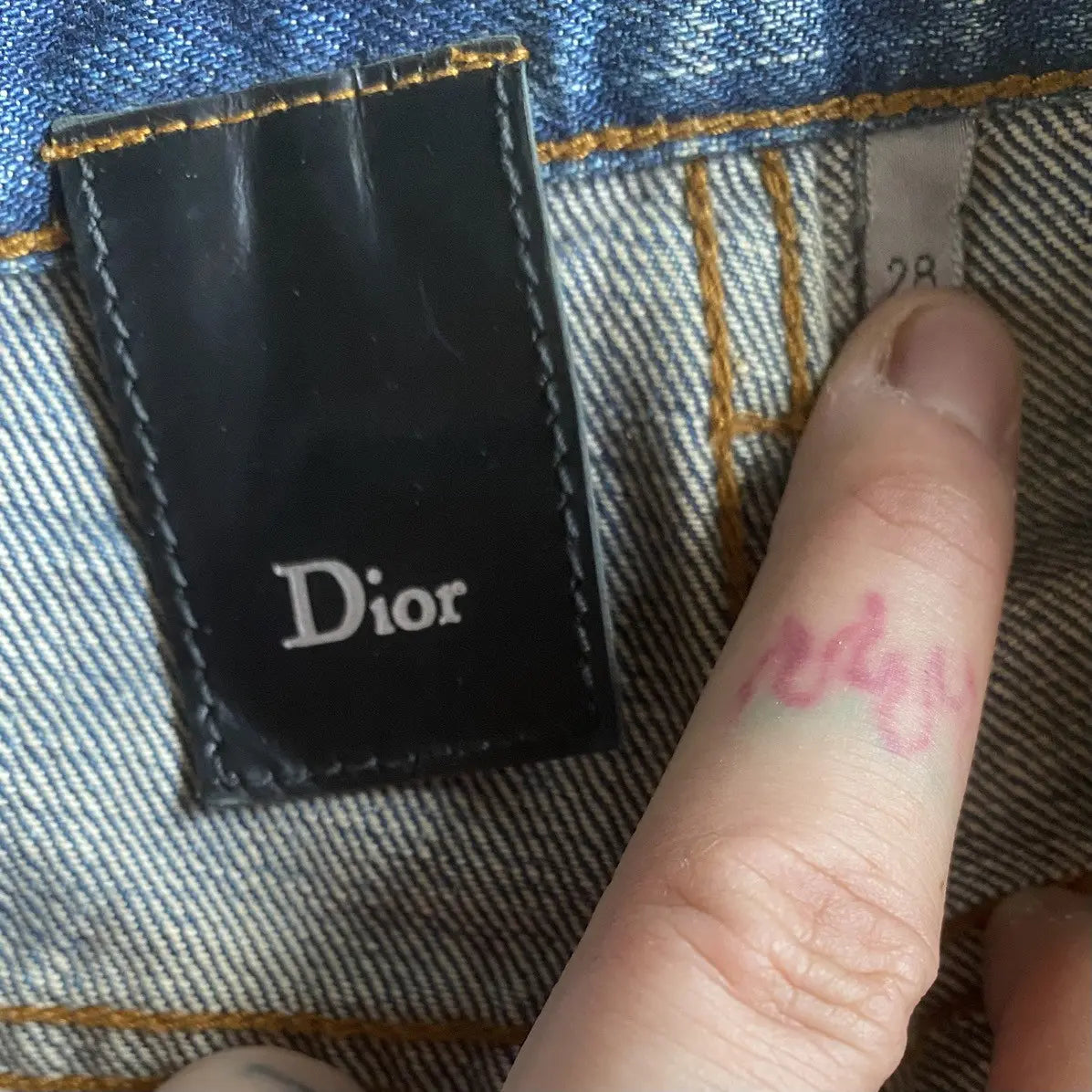 Dior - Dior Homme Clawmark Denim