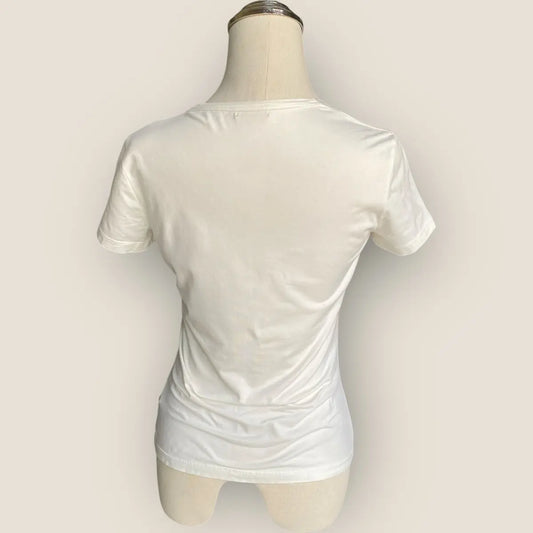 John Galliano - 2000’s Wax Stamp Newspaper T Shirt