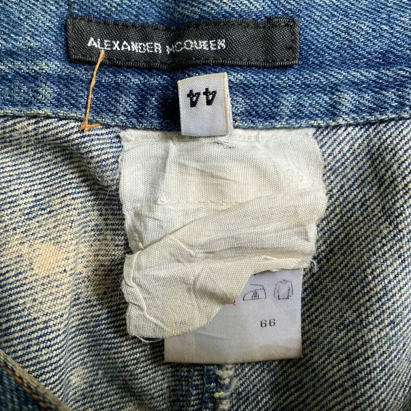 Alexander McQueen - FW96 Bleach Denim