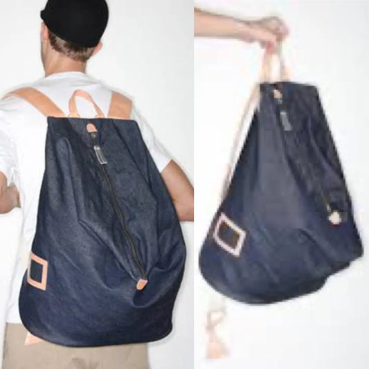 Raf Simons - SS2009 Oversize Denim Bag by Eastpak