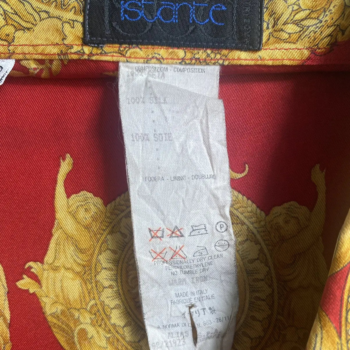 Versace - Vintage 1992 Istante Versace Silk Shirt