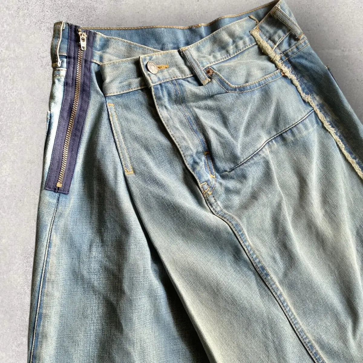 Comme des Garcons : AW04 Back-to-front denim skirt