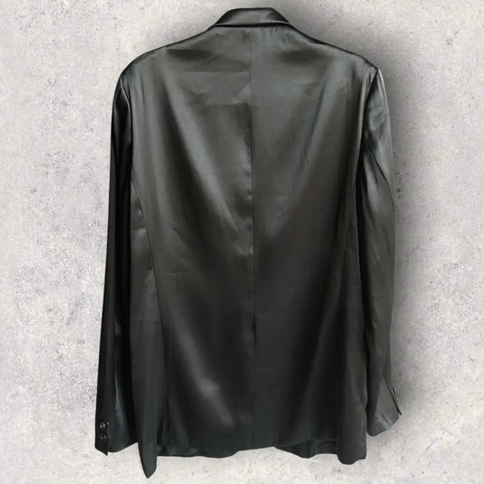 Yohji Yamamoto - AW98 Black Shiny Blazer “Dolls Movie”