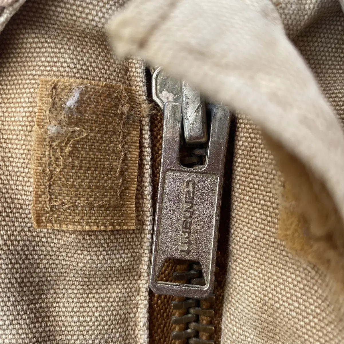 Carhartt - Vintage Sun Faded And Distressed Carhartt Jacket