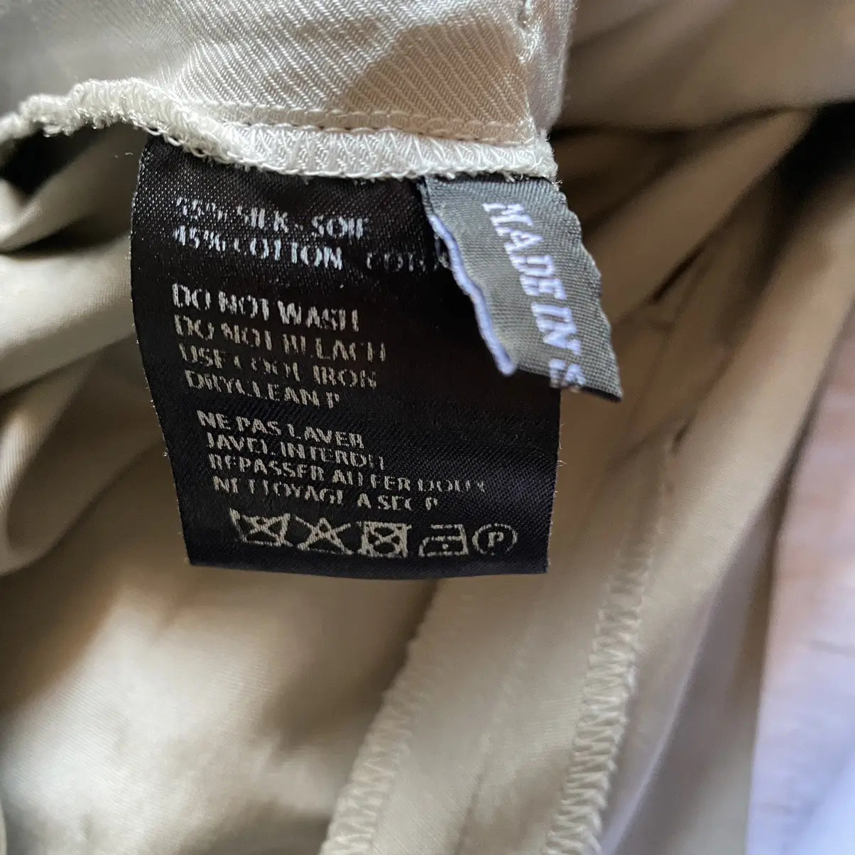 Haider Ackermann - Light Grey Silk Cropped Trousers