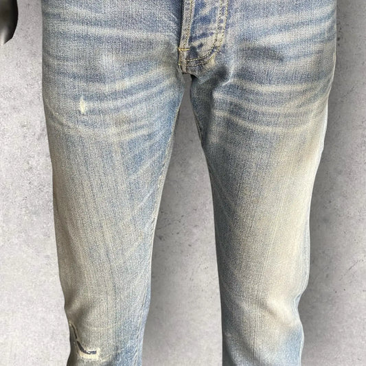 Visvim - Social Sculpture Damage Denim