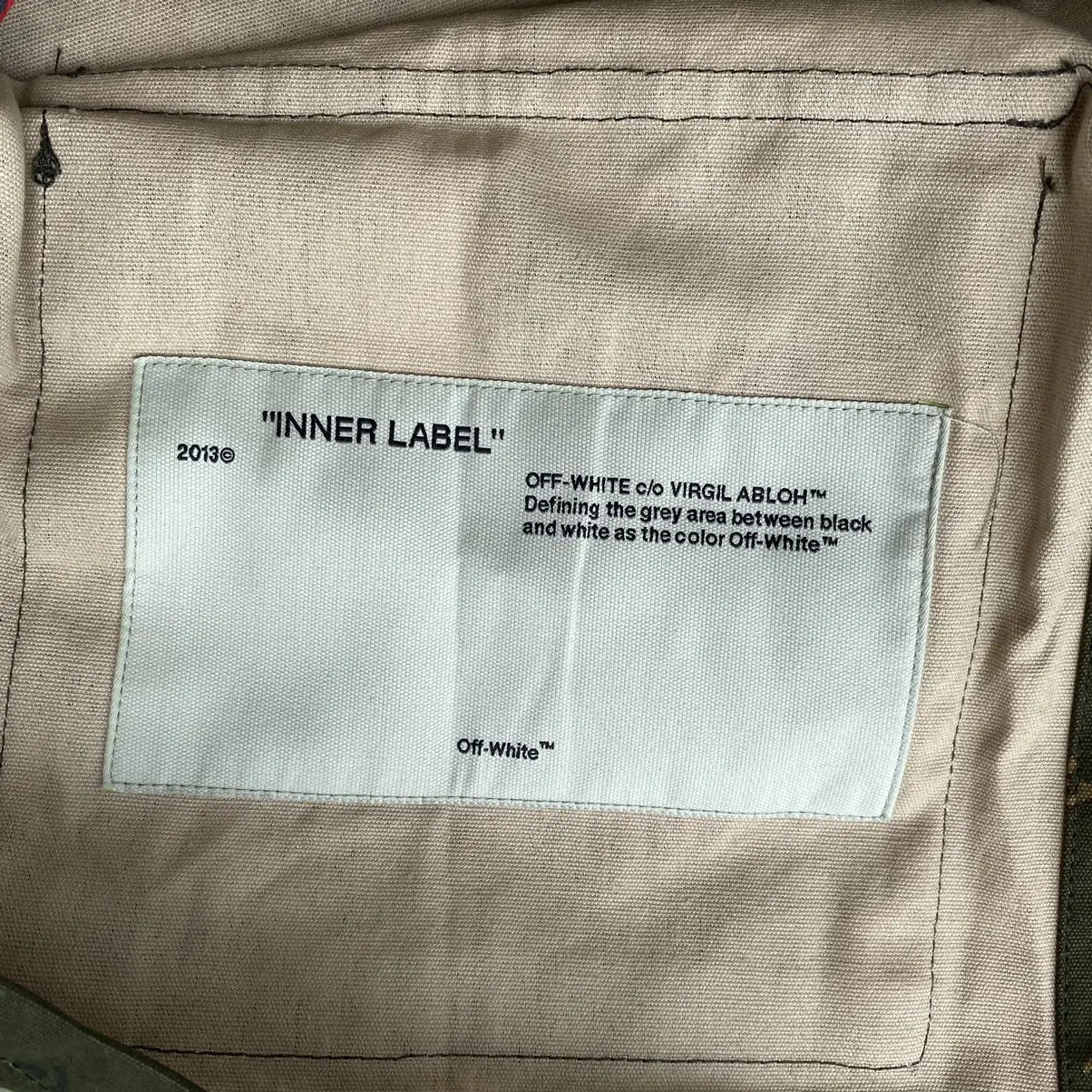 Off-White - AW19 Paint Brush Camo Field Jacket