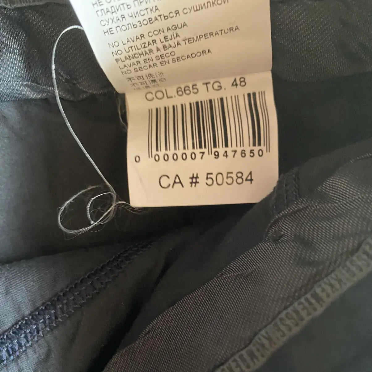 Dirk Bikkembergs - Technical Stretch Spiral Seam Pants