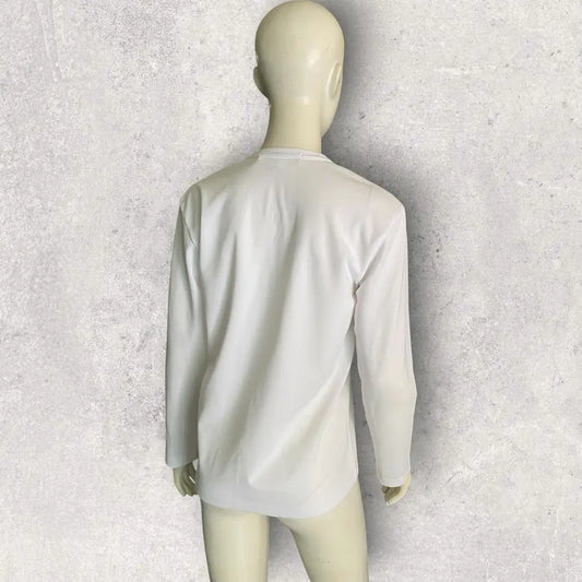 Comme des Garcons - AW23 Flower Appliqués Long Sleeve Top