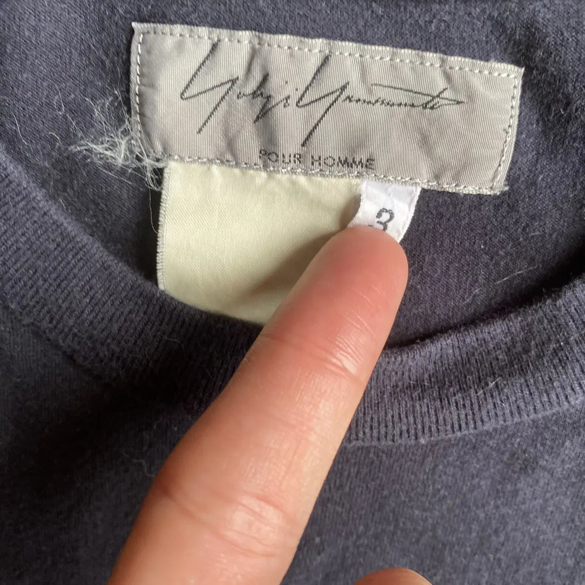 Yohj Yamamoto - Crew Neck Tee