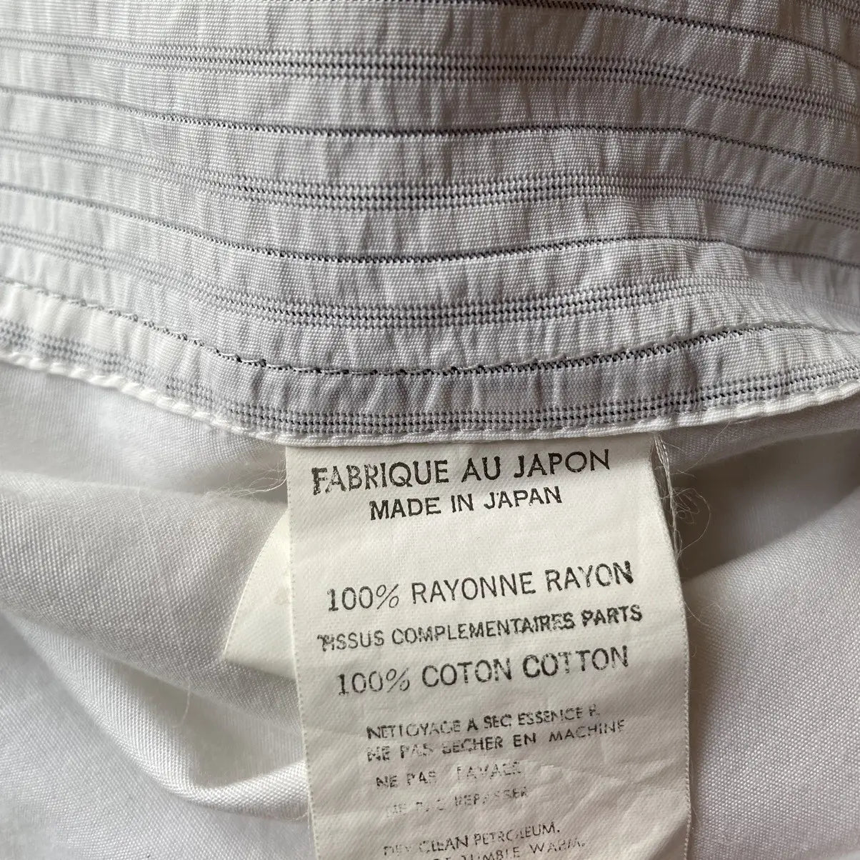 Yohji Yamamoto - Y’s Open Collar Rayon Oversized Shirt