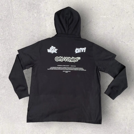 Off-White - Adam is Eve Oversize Layer Hoodie