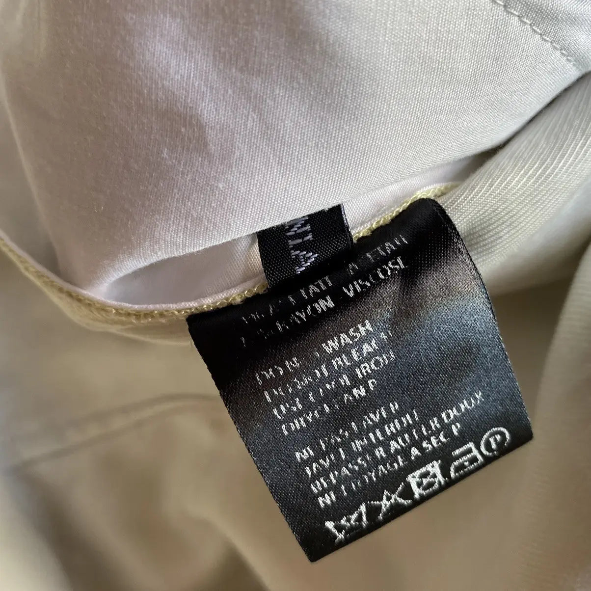Haider Ackermann - Shiny Yellow Cropped Pants