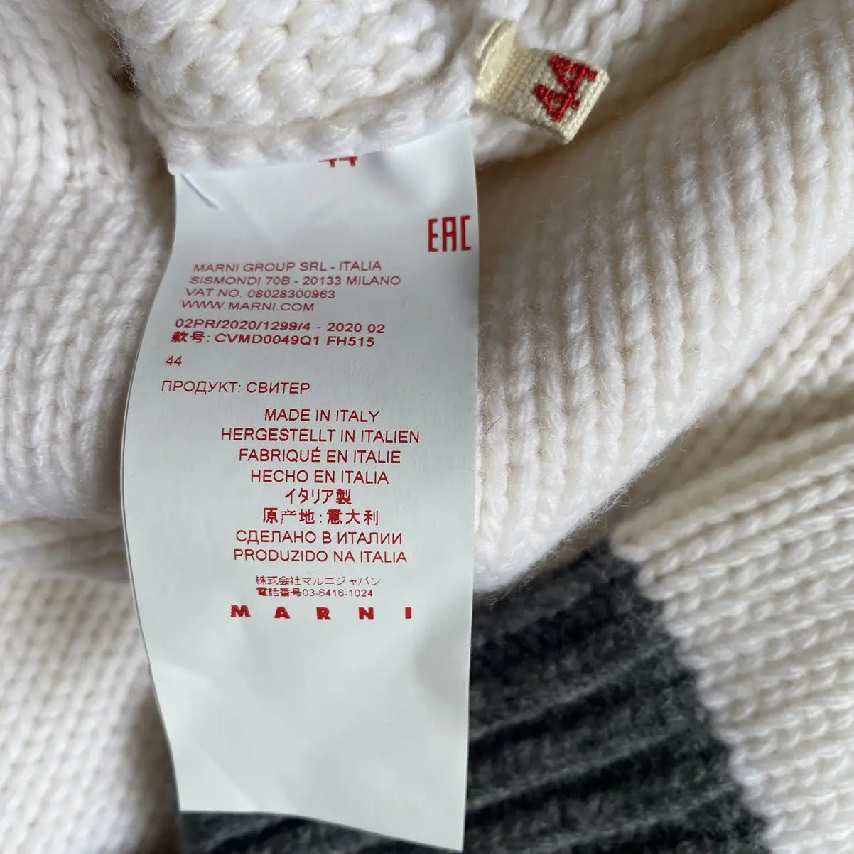 Marni - New FW2020 Destroy Sweater