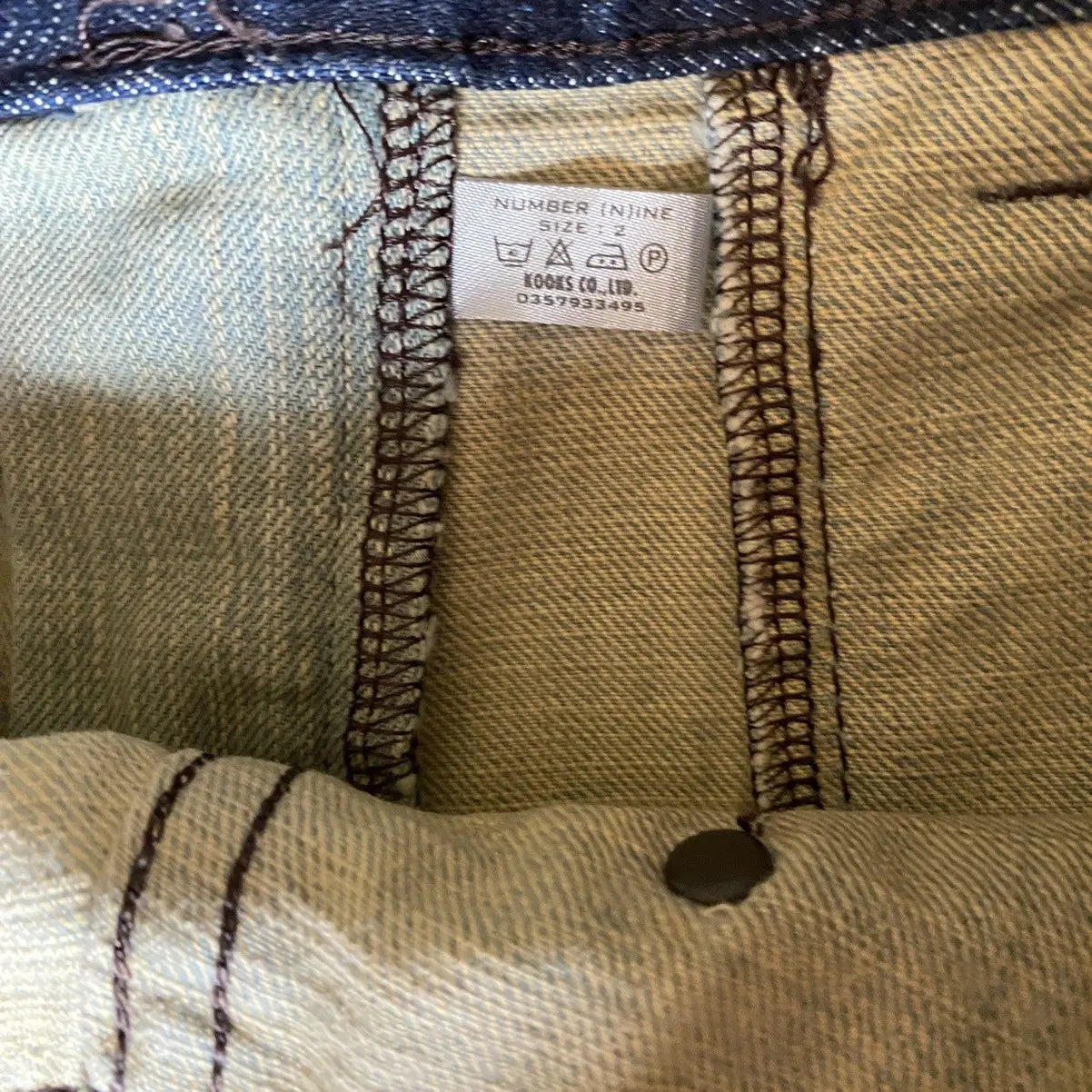 Number (N)ine - AW02 Nowhere Man Jeans