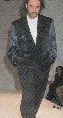 Comme des Garcons Homme Plus : Vintage AW90 Runway Oversize Inside Out Blazer