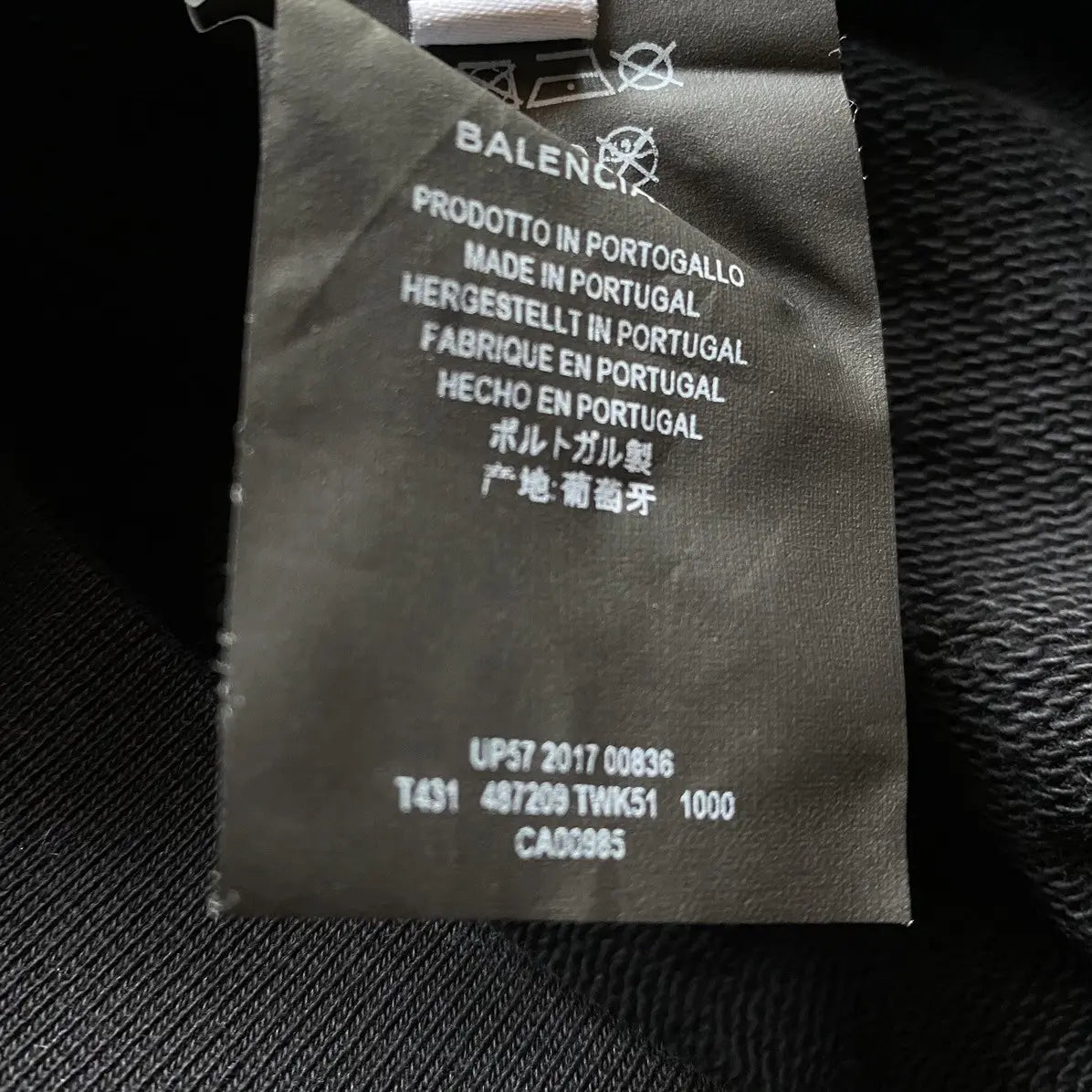 Balenciaga - Sinner Oversize Hoodie