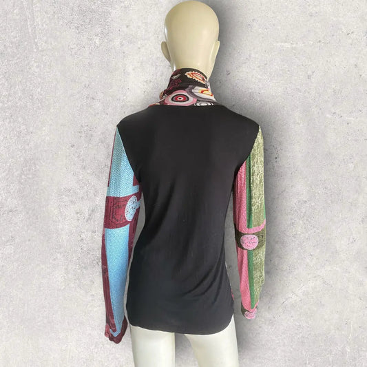 Gucci - Psychedelic Print Turtle Neck L/S