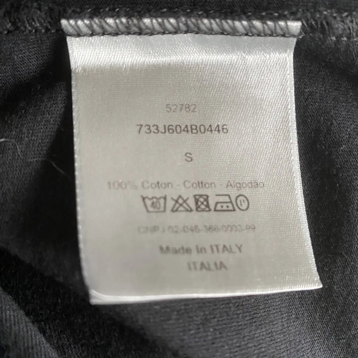 Dior Homme - Bee Embroidered V Neck Tee