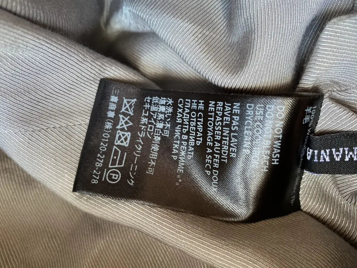 Haider Ackermann - Laine Wool Grey Cropped Pants