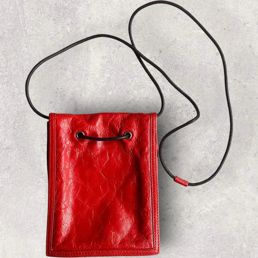 Balenciaga - Red Explorer Bag