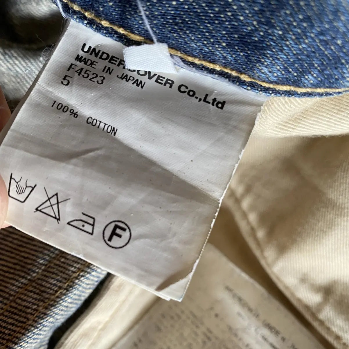 Undercover : AW10 “Avakareta Life” 3D Jeans