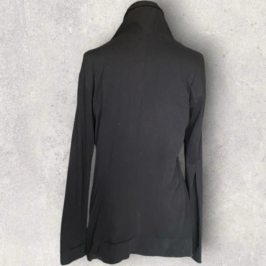 Ann Demeulemeester - 2000’s Asymmetric Jersey Cotton Jacket