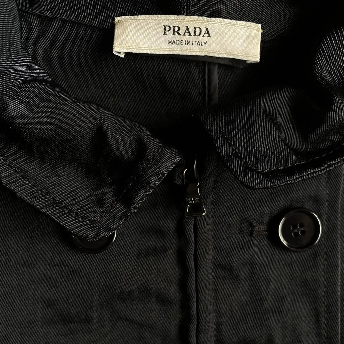 Prada - Fall 2008 Nylon 2 Way Zip Coat