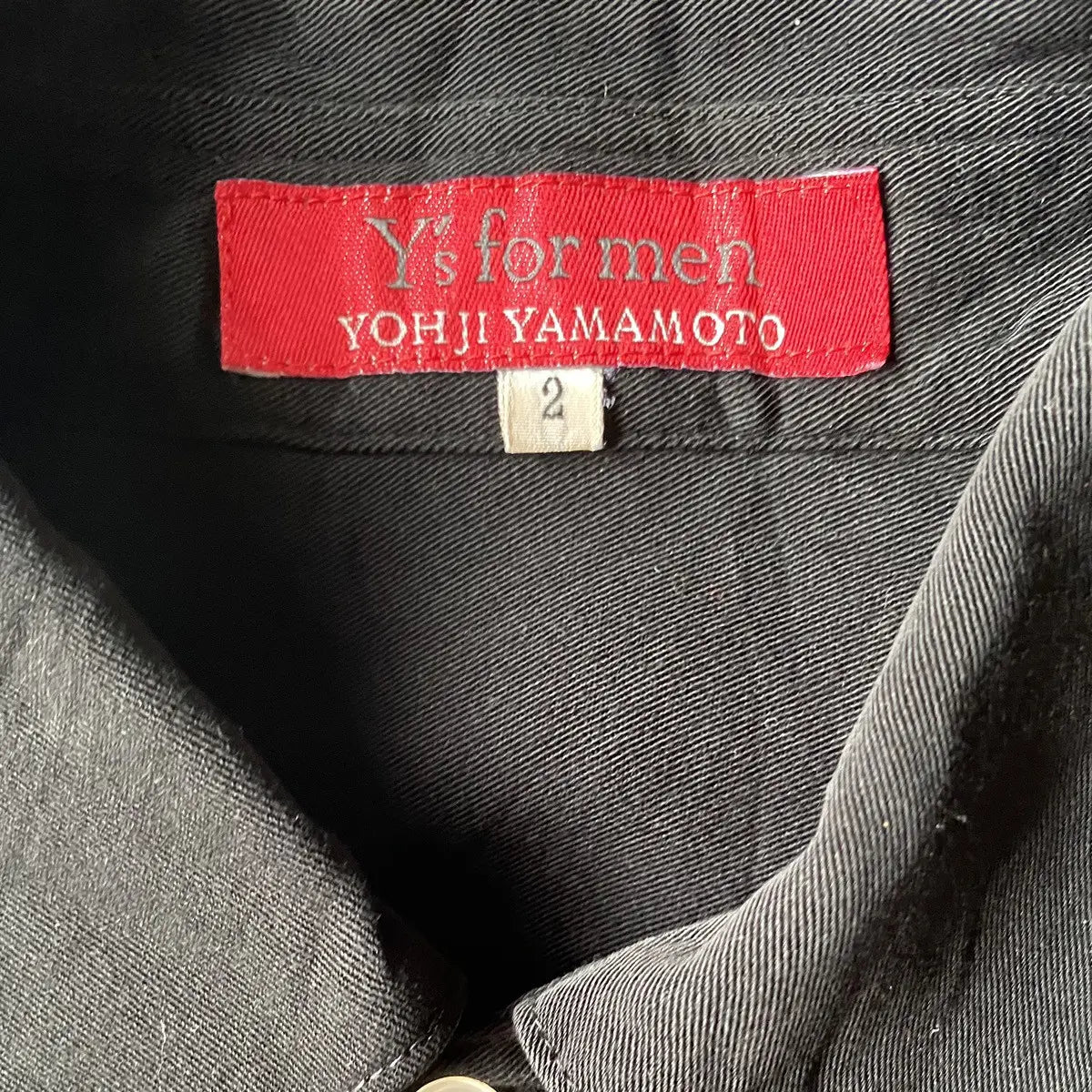 Yohji Yamamoto - Y’s For Men Red Label Rayon Oversize Boxy Fit Shirt