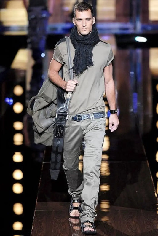 Dolce & Gabbana - SS08 Archive Zip Biker Pants