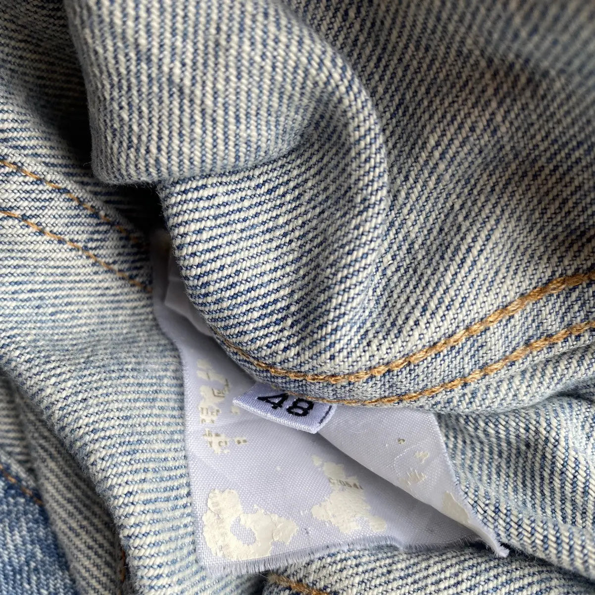 Helmut Lang - Archive 2004 Sand Wash Denim Trucker