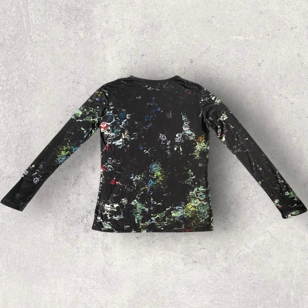 Yohji Yamamoto - Noir AW20-21 Psychedelic Oversize L/S